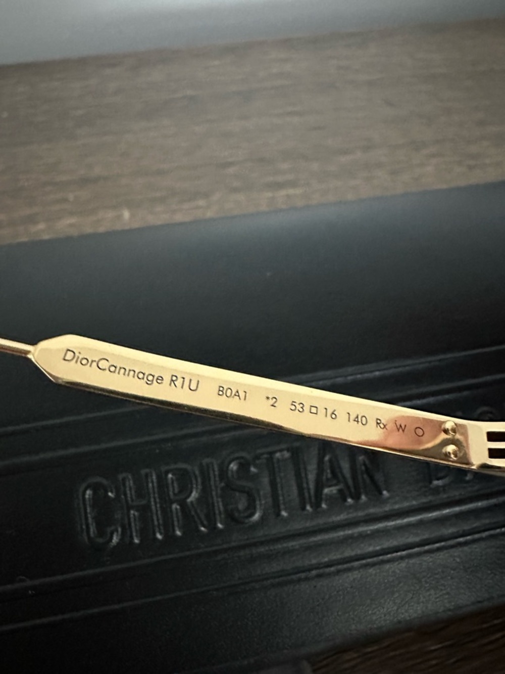 New $560 Dior DiorCannage R1U Sunglasses with Case - Picture 5 of 8